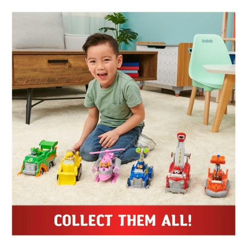 Paw Patrol, Rescue Knights Chase Transforming Toy Car Con
