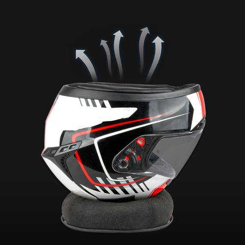 Soporte Casco Moto Pad Servicio Dona Anillo