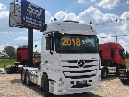 Mercedes Benz Actros 2651 6x4 Ano 2018 Mega Space
