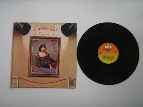 Lp Vinilo Vikky Carr El Retrato Del Amor  Edi Colombia 1981