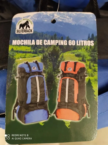 Mochila De Camping / Mochilero Marca Silverback 60 Litros | MercadoLibre