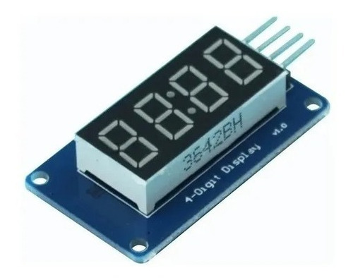 Modulo Display 4 Digitos Controlador Tm1637  | Icutech