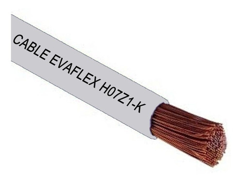 Cable Eva 4mm  Libre Halogeno Evaflex (h07z1-k) 100 Mts