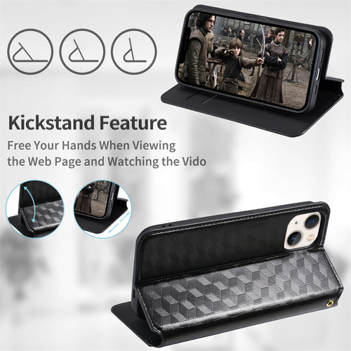 Funda Texturizada En 3d Para La Serie Oppo Reno13: Tpu, Soporte, Ranuras Para Tarjetas, Caja Fuerte Para Tarjetas De Crédito, A Prueba De Golpes