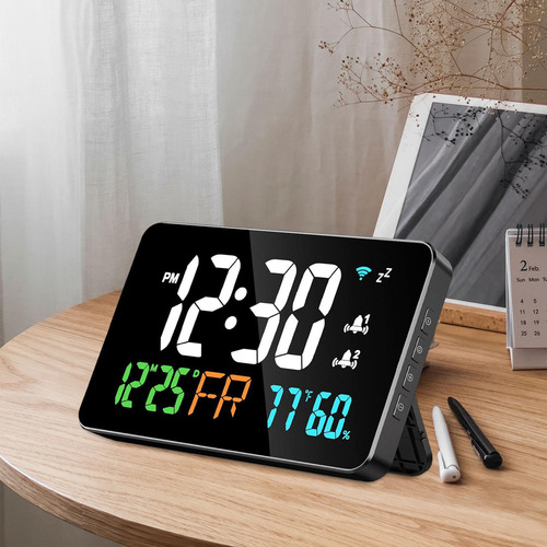 Reloj De Pared Digital Reloj De Pared Led Decoración De
