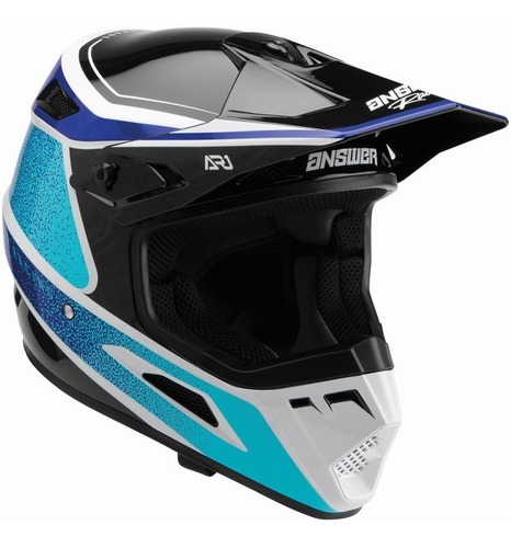 Casco Moto Answer Ar-1 Azul Tamaño del casco M