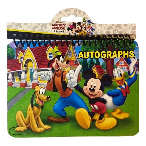 Libreta Mickey Y Sus Amigos  Autographs  Disney