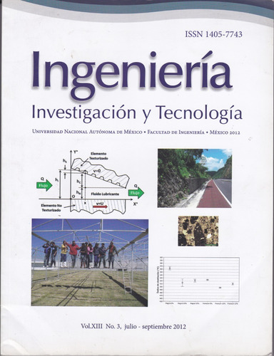 Revista Ingeniería Núm. 3 | Investigación Y Tecnología 