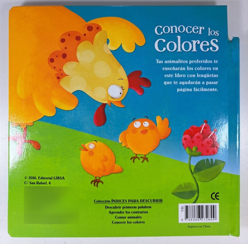 Conocer Los Colores - Libro Infantil