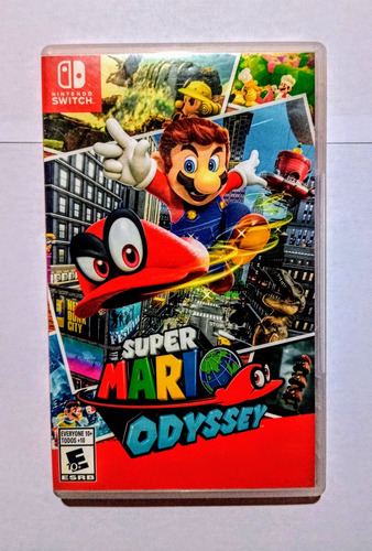 Super Mario Odyssey Nintendo Switch Fisico Impecable!