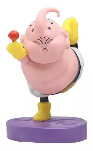 Boneco Majin Boo Fazendo Esteira Dragon Ball Z 11cm Novo