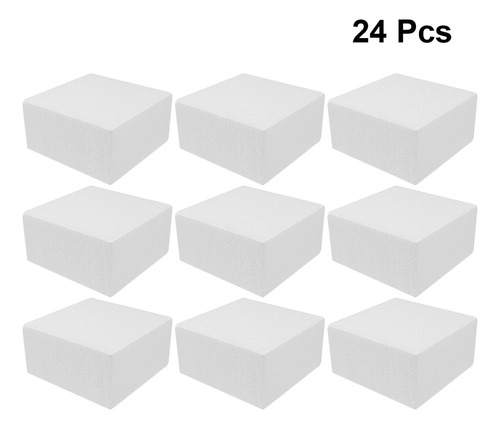 Molde De 24 Piezas Con Ladrillos Cuadrados, Bloques De Brico