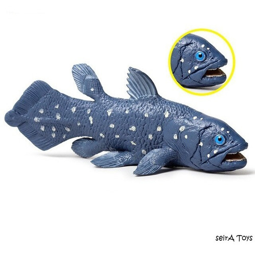 Animales Marinos. Celacanto. 14 Cms. Mar Oceano Peces.