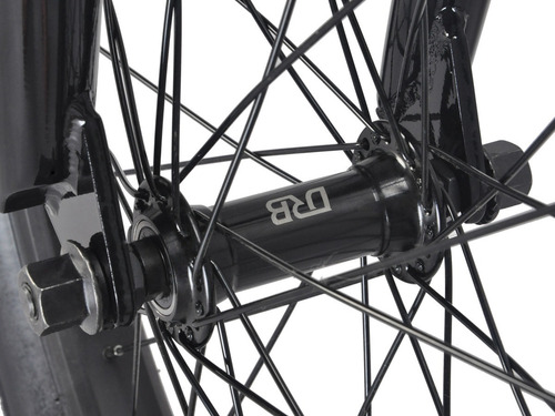 Imagen 5 de 7 de Bicicleta Bmx Drb Highway ¡ideal Freestyle Pro! Negra