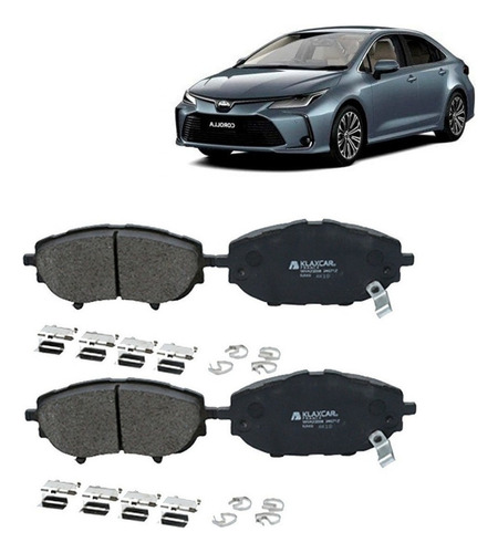 Pastillas Freno Delanteras Para Toyota Corolla 1.8 2014 2019