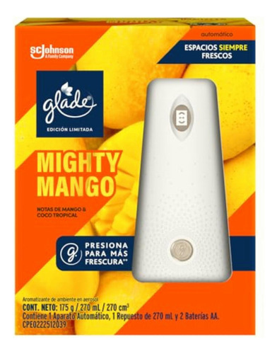Glade® Automático Aparato Edición Limitada Mighty Mango