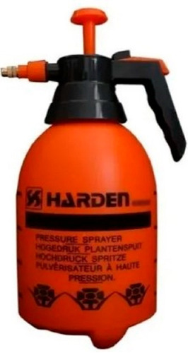 Pulverizador Rociador Fumigador De Mano 2 Litros Harden Color Naranja