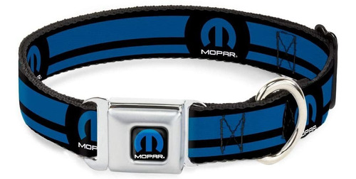 Buckle-down 9   15   Mpa-mopar Logo Full Color Negro/azul/