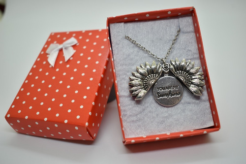Collar You Are My Sunshine + Cajita De Regalo!