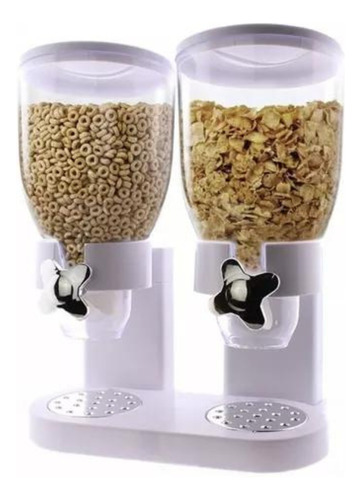 Dispenser Cereales Doble Dosificador Expendedor Cerealero