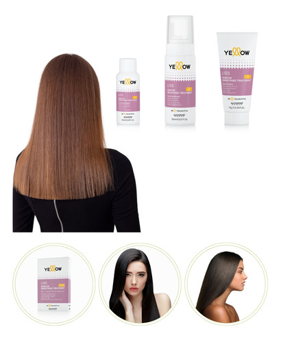 Yellow Liss Tratamiento Alisador Progresivo Con Keratina 