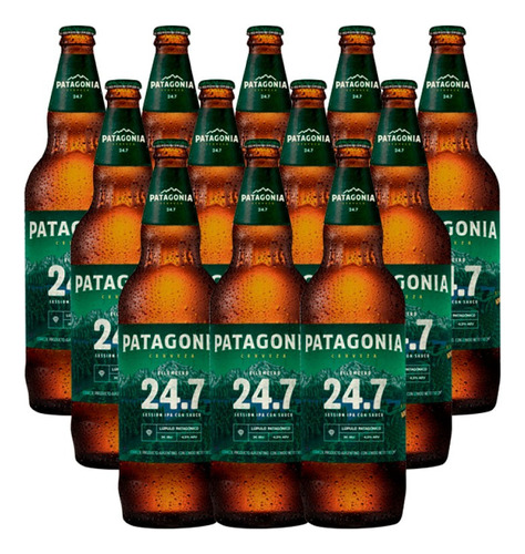 Cerveza Patagonia 24.7 Ipa 710 Ml X12