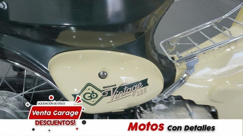 Imagen 9 de 21 de Motomel Go 125 Vintage Aã±o 2016 0km Venta Garage