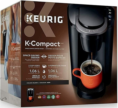 Cafetera De Una Sola Porción / Cápsula - Keurig K-compact