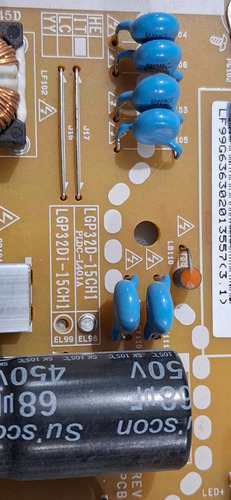 Fuente Y Leds De Pantalla Lg Mod 32lf595b-ub (Usado)