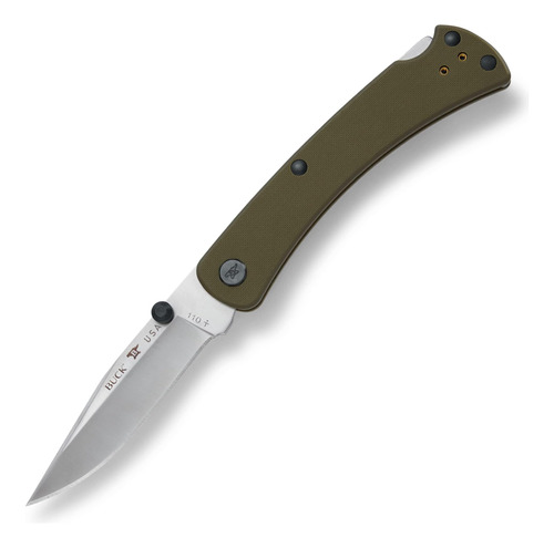 Buck Knives 110 Slim Pro Trx Navaja De Bolsillo Con Bloqueo,