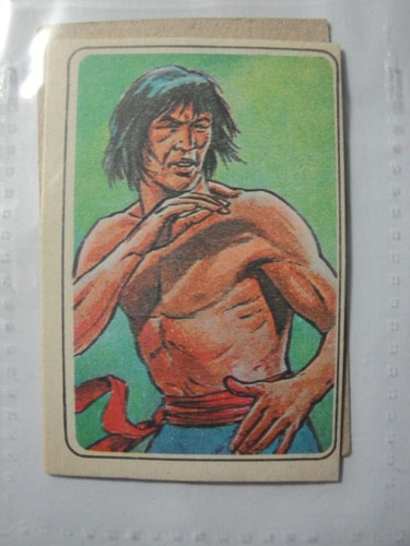 Figuritas Kung Fu Año 1974 Fulbito 17