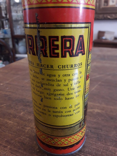 Antigua Churrera Litografiada Impecable (Usado)