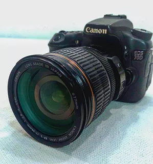 Camera Canon 70d + Lente 17-55mm F:1.2.8 Usm Is Ultrasonic