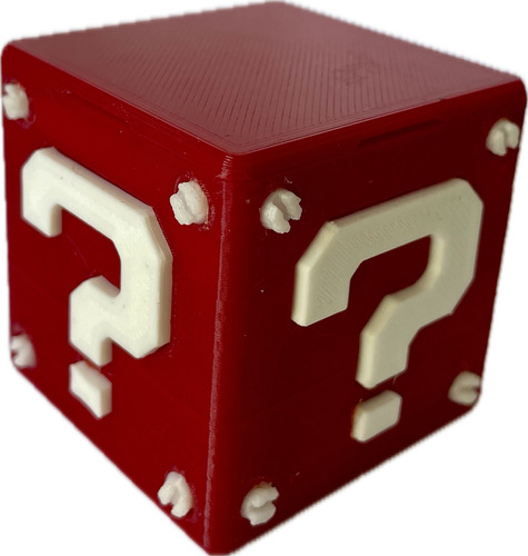 Caja Porta Juegos Nintendo Ds 3ds Cubo Mario Organizador 3d