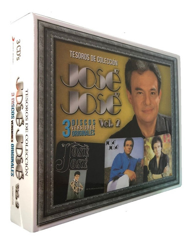 Jose Jose - Tesoros De Coleccion / Vol 2 Dos - Boxset 3 Cd