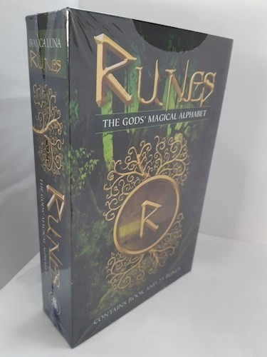 Runas The God's Magical Alphabet (contains Book And 25 Rune