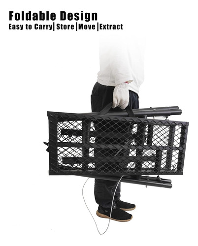 Gaeaauto Andamio Plegable Portátil, Plataforma Escalonada, A