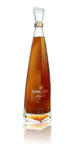 Tequila Cincoro Añejo Goldbottle