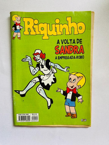 Gibi Riquinho A Volta De Sandra A Empregada-robô Nº10 - Usado