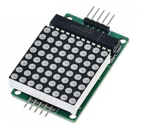 Matriz Matrix De Leds Display Pantalla 8x8 Max7219 Arduino
