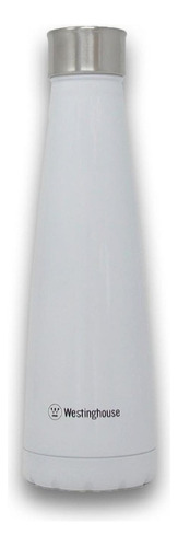 Termo Westinghouse De Acero Inoxidable De 450ml Color Blanco