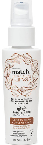 Óleo Cabelos Cacheados Ciência Das Curvas 50ml O Boticário