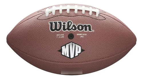 Balon De Futbol Americano Wilso Logo Nfl Mvp Tamaño Color Café
