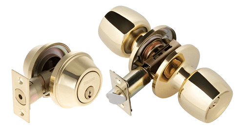 Cerradura De Pomo Con Llave Toledo Locks Cv1900maus3 12 Pz