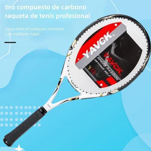 Raqueta Tenis Para Adulto Principiante De Carbono Compuesto