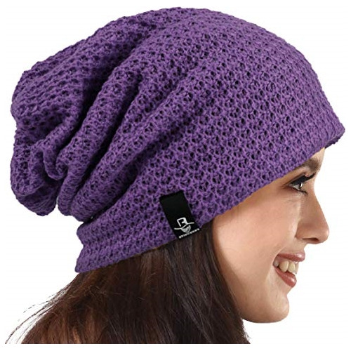 Gorro Holgado De Punto Para Mujer