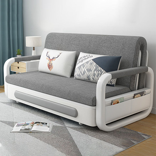 Sofá Cama Individual Con Almacenaje Nórdico Plegable 80cm