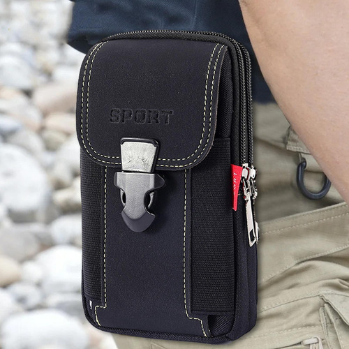 D Funda For Teléfono Con Cinturón Estuche Multifuncional