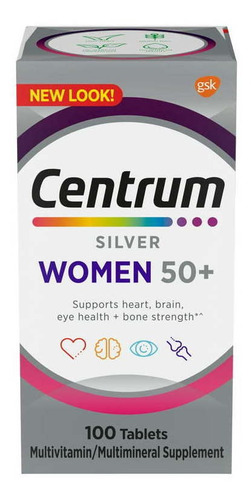 Centrum Silver Women 100 Comprimidos