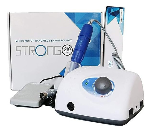 Micromotor Torno 40k Manicure Podología Dental - Strong 210